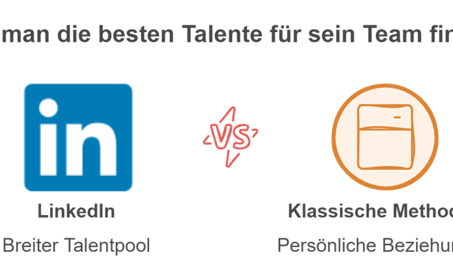LinkedIn vs. klassische Rekrutierung